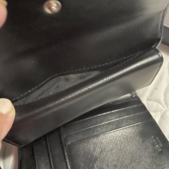 Pre loved Blue tri fold wallet - Picture 3 of 7